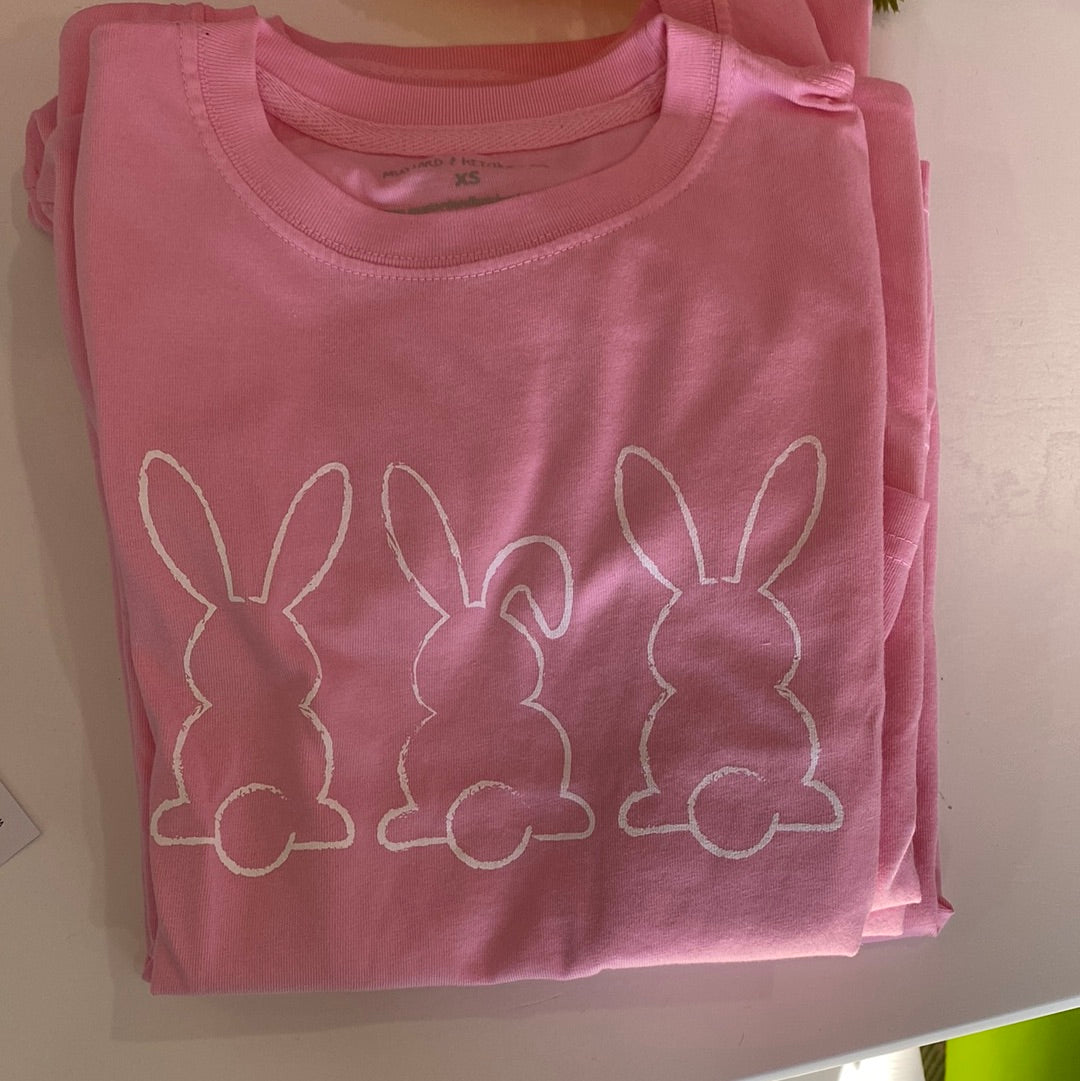 Pink Easter Bunny Tee
