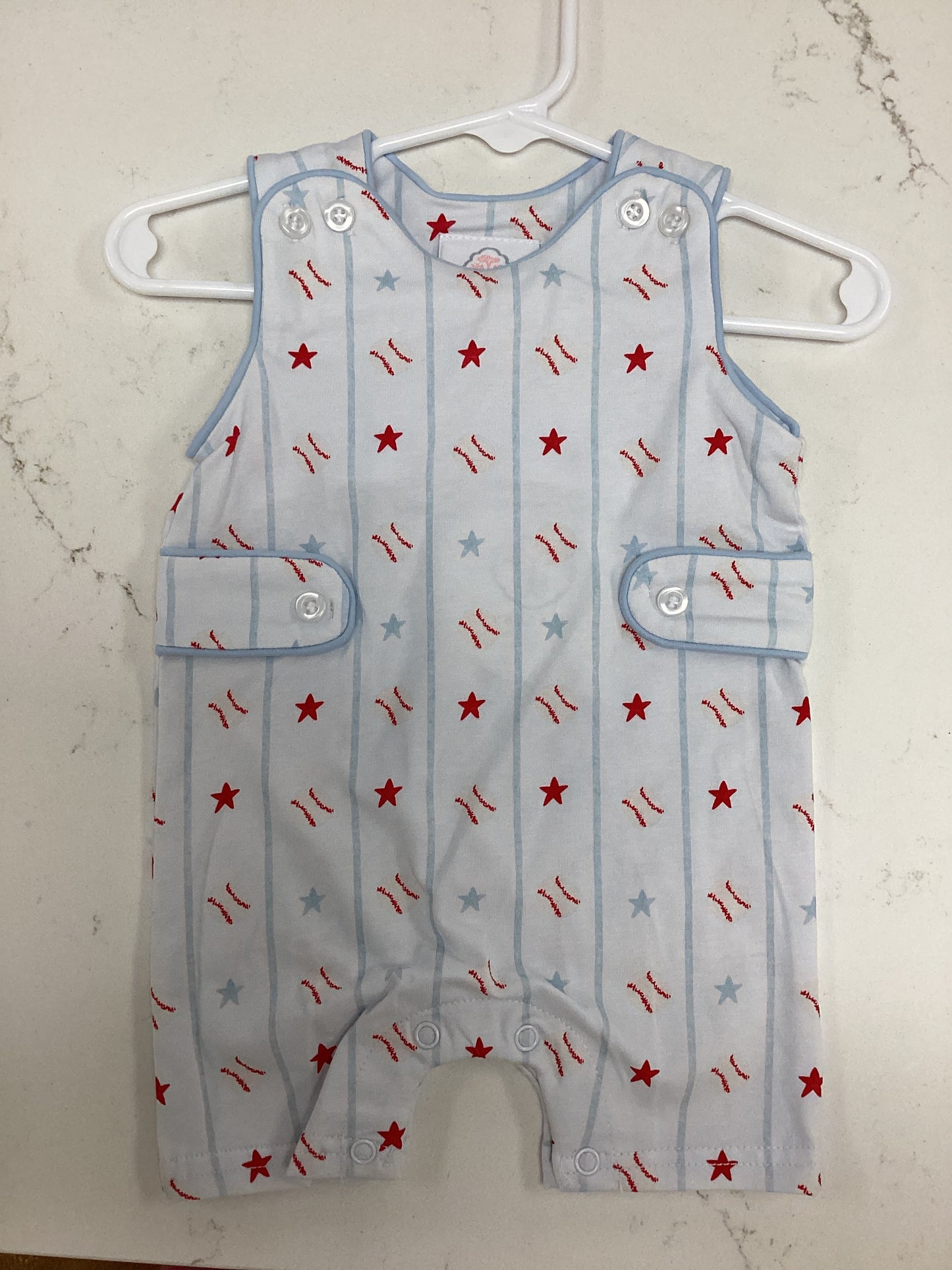 Cypress Row Baseball Romper