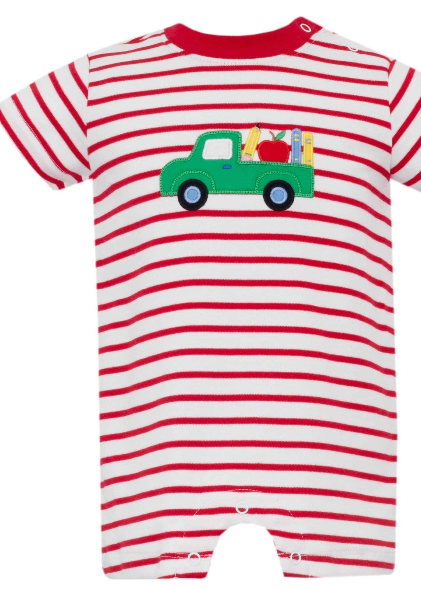 C&C School Truck Romper