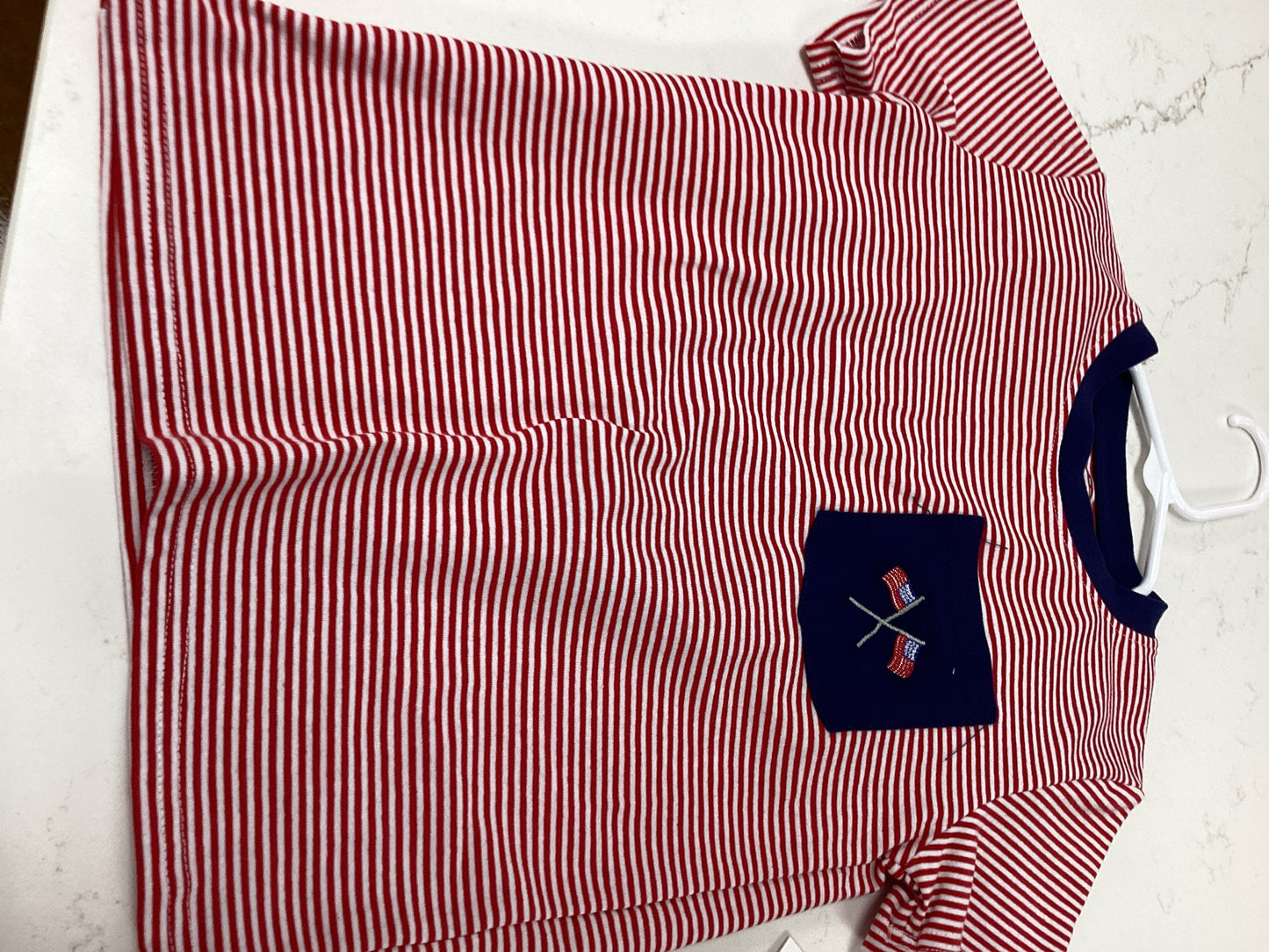 Itsy Bitsy Boys Patriotic Stripe Set