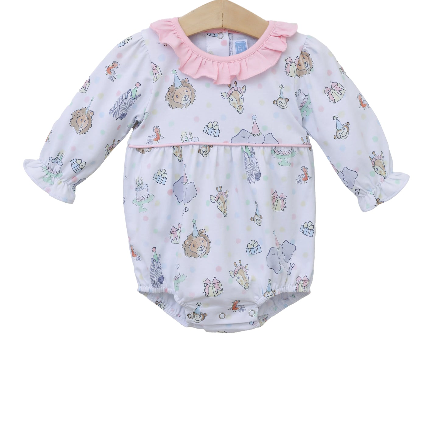 Party Animal Girl Ruffle Bubble