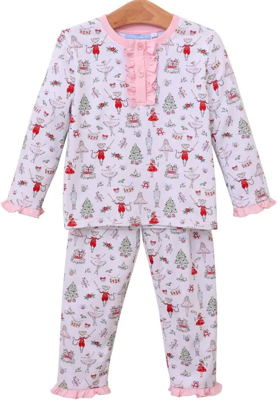 TS Nutcracker Ruffle PJs