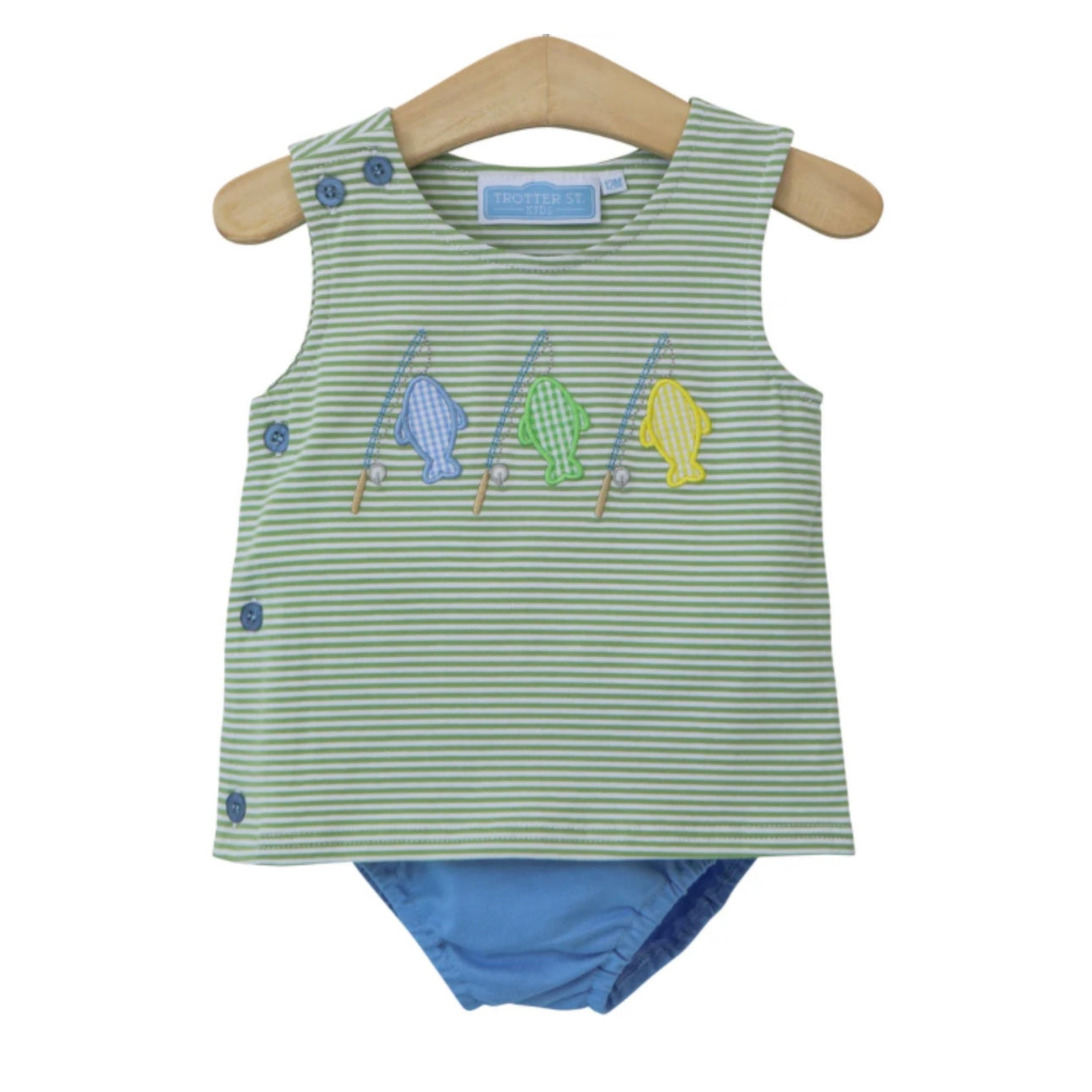 Hooked On Fishing Diaper Set