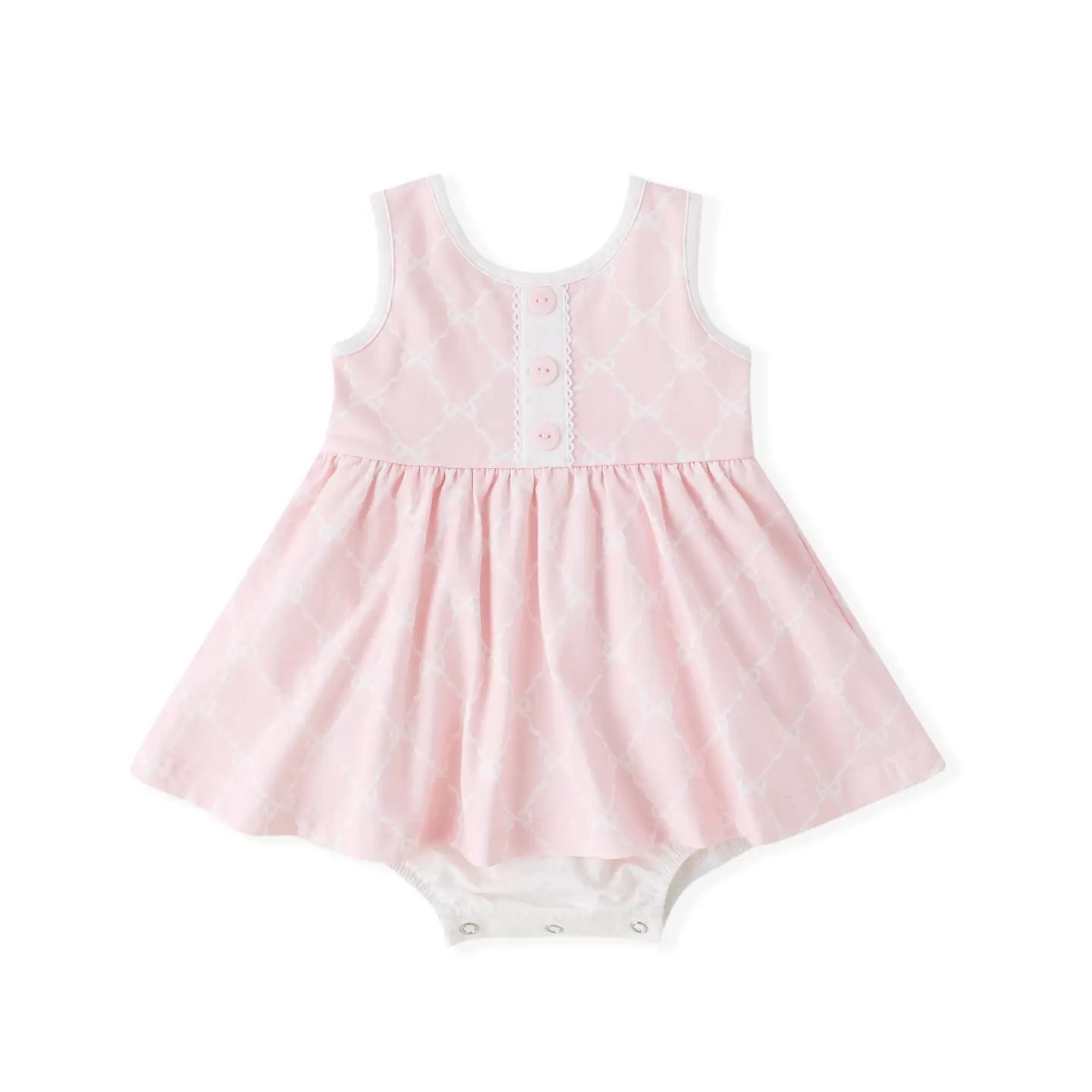 Swoon Girl Spring Bow Bubble Dress