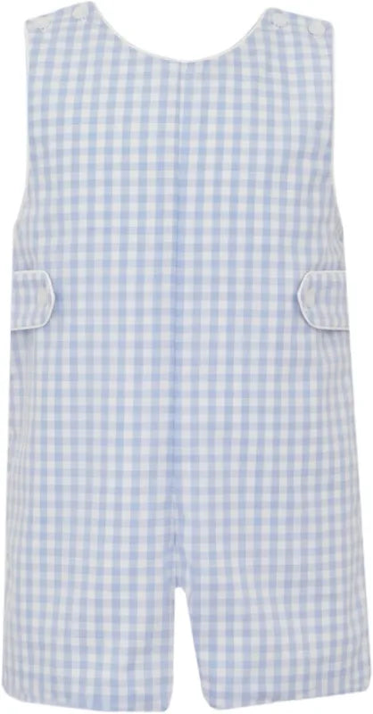 Blue Gingham PB Boys Jon Jon