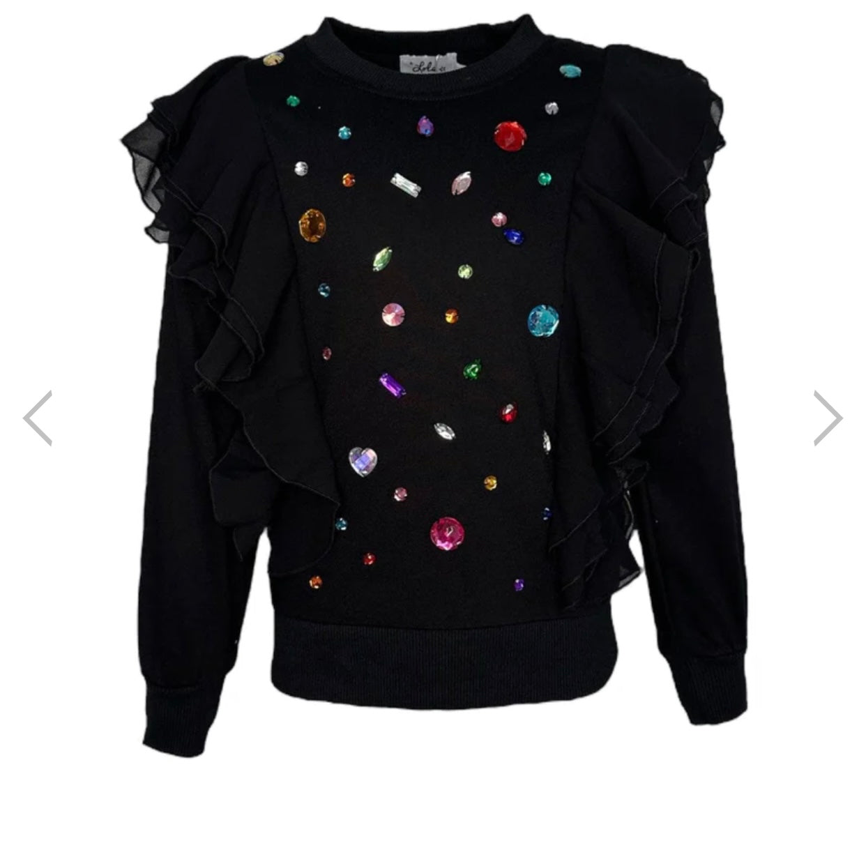 Ruffle Rainbow Gem Shirt