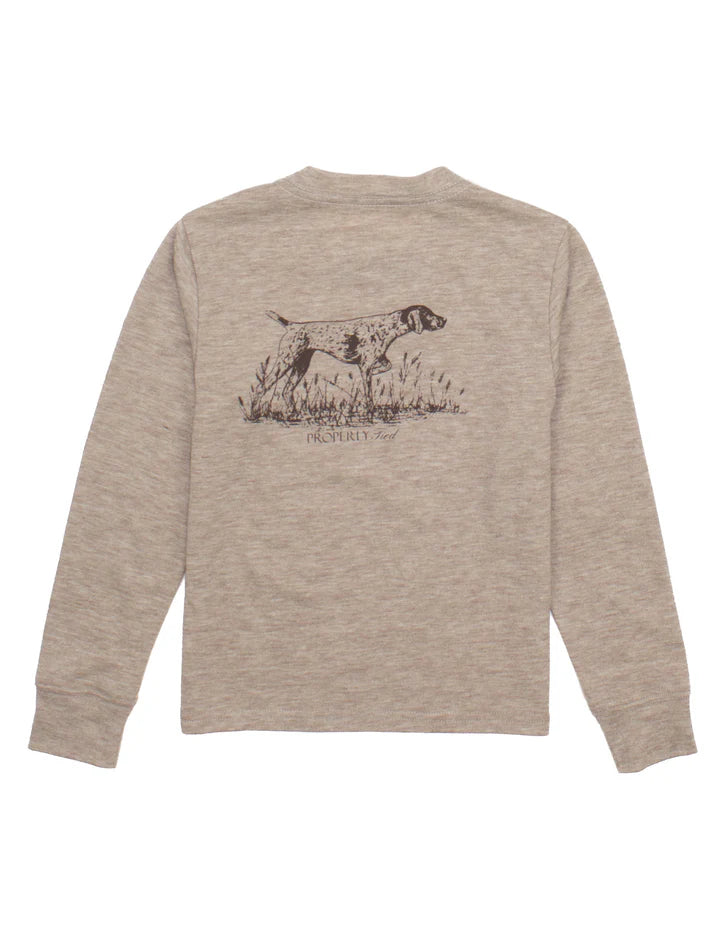 Boys Portland Pocket Tee Pointer Dog
