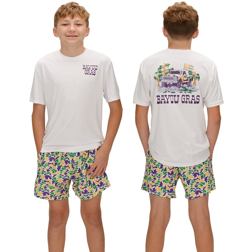 Swamp Mardi Gras Tee