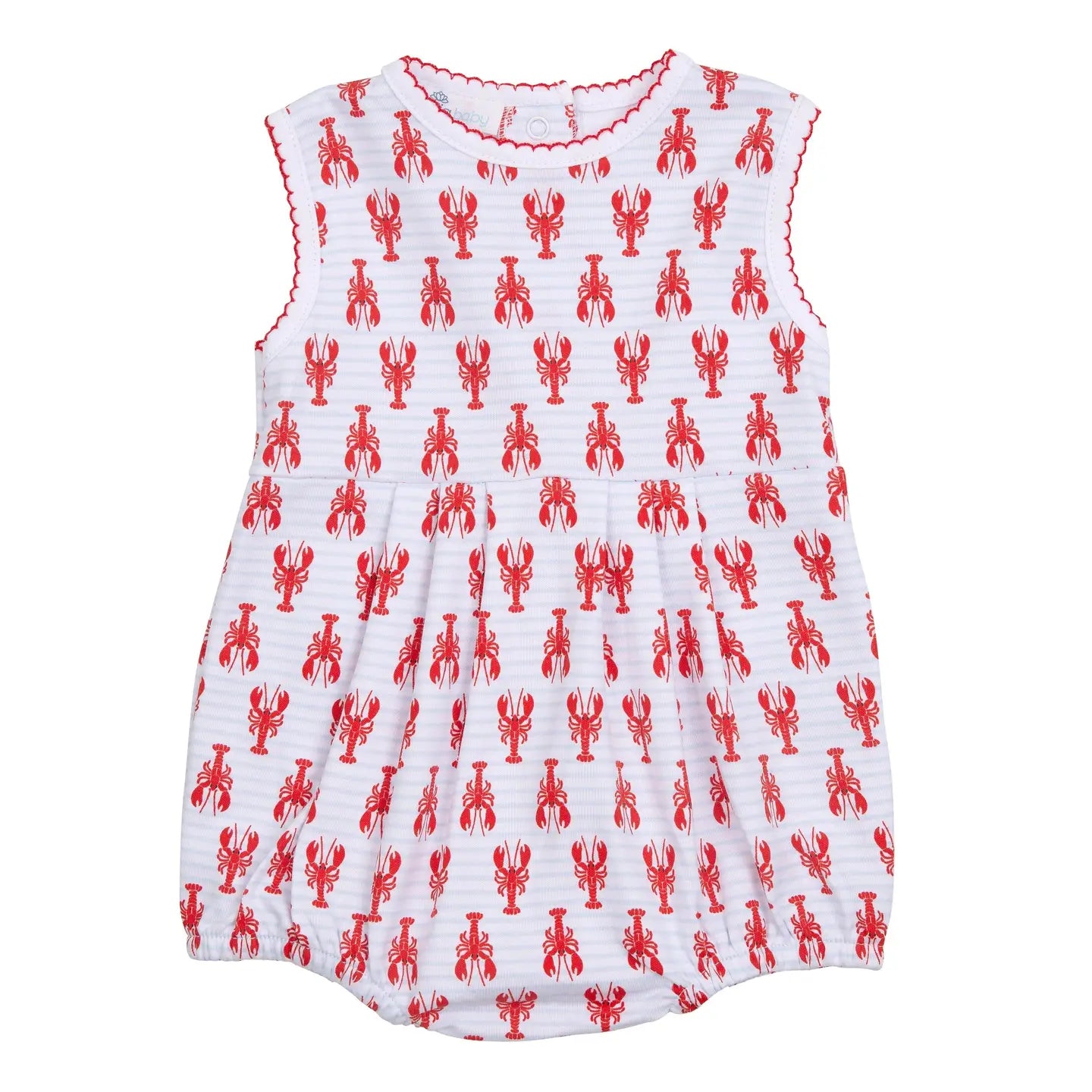 Lil Snappers Print Short Playsuit
