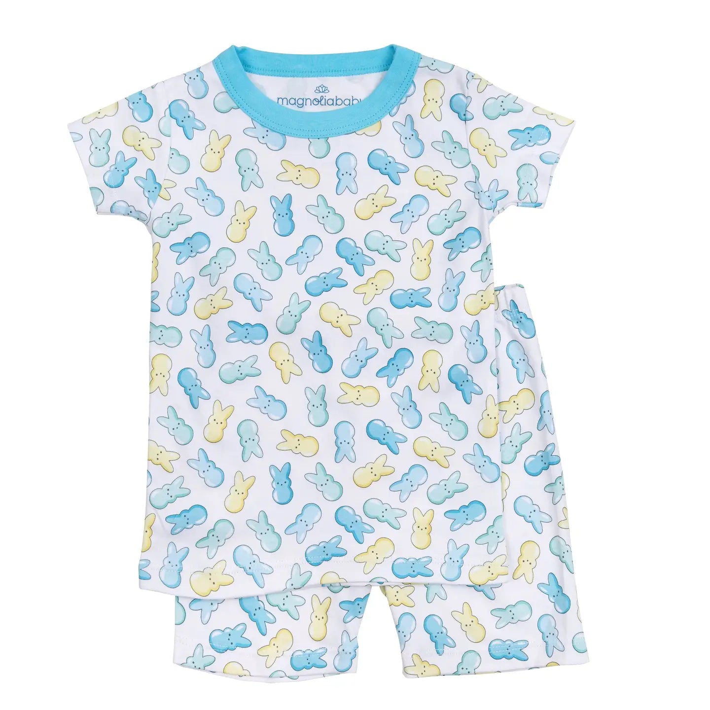 Peep-Tastic! Long Pajamas - Light Blue