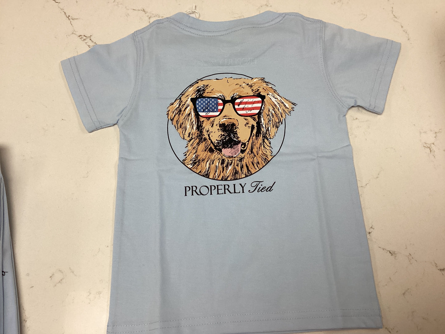 PT Boys Patriot Dog Shirt
