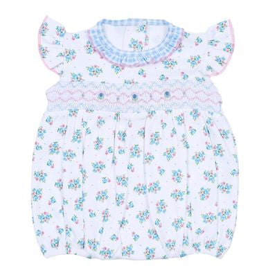Magnolia Baby Girls Anna Smocked Bubble