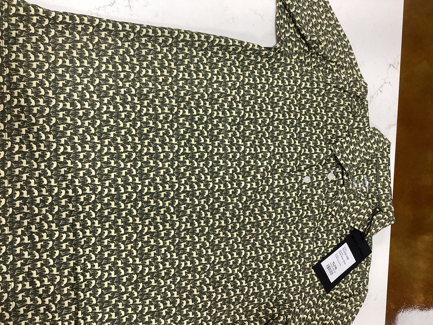 Meripex Trophy Buck Print Polo