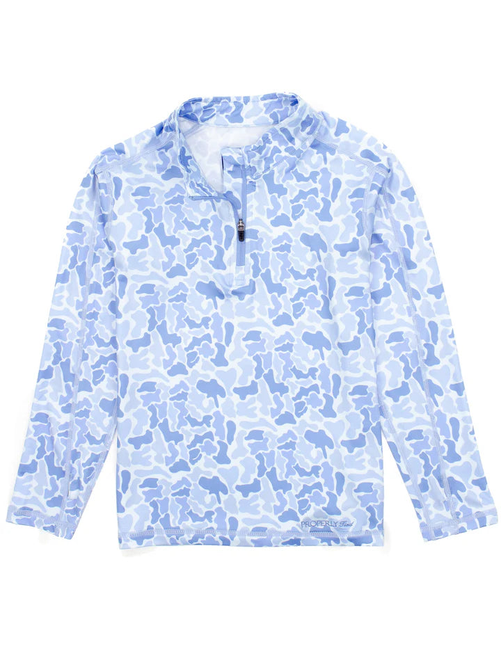 PP Boys Finn Pullover River Camo