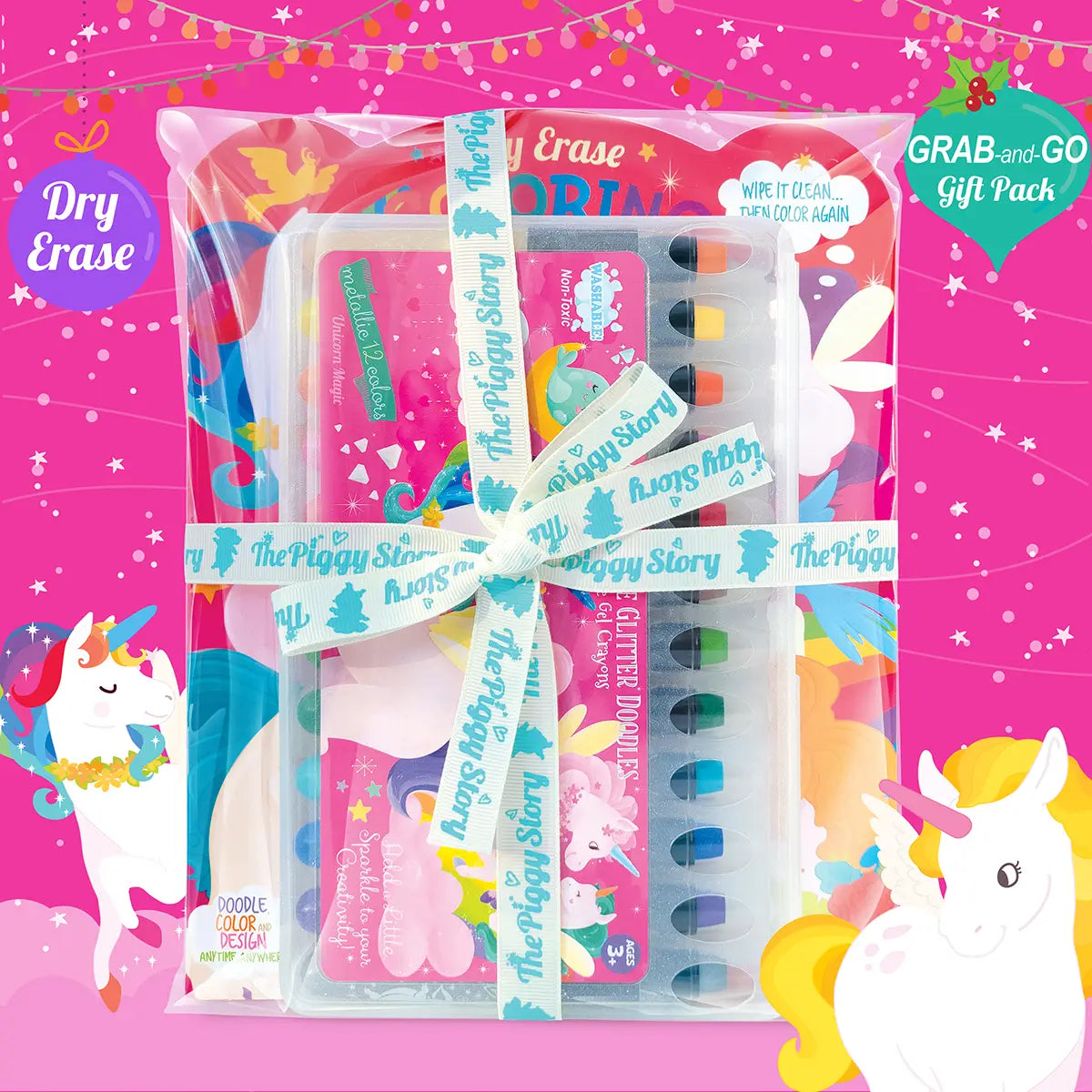 Dry Erase Unicorn Set