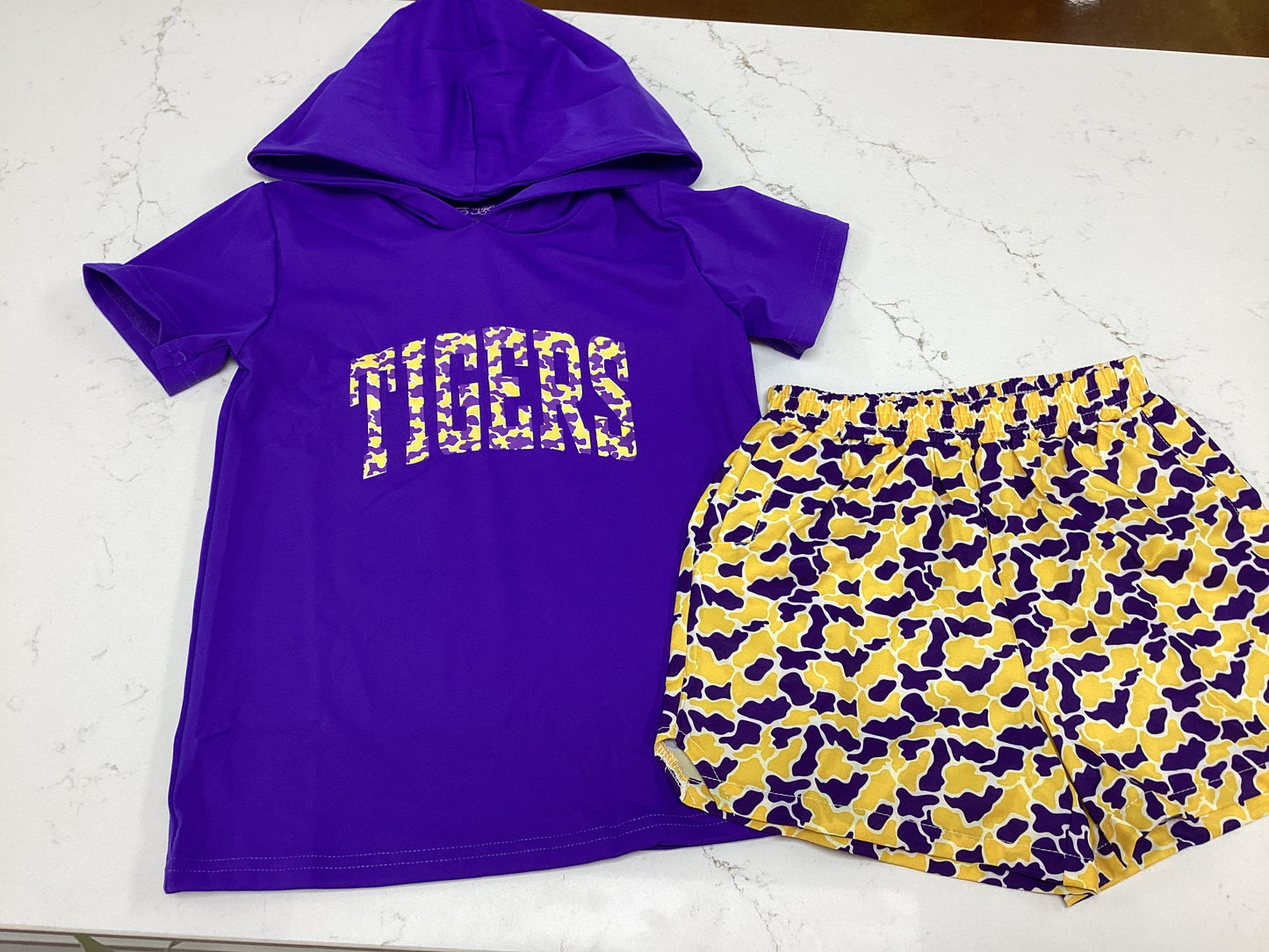 PC Tigers Camo Hoodie Set