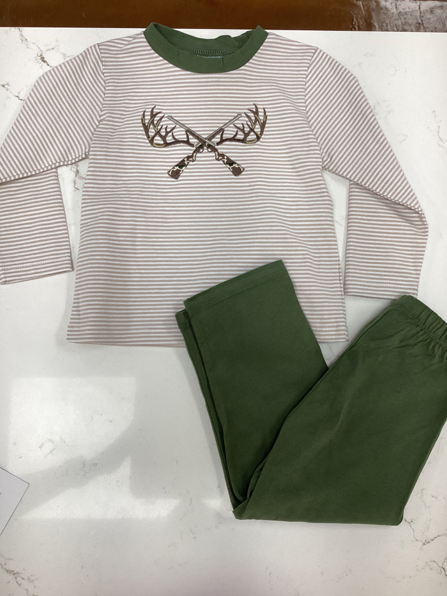 TS Deer Hunting Striped Pant Set