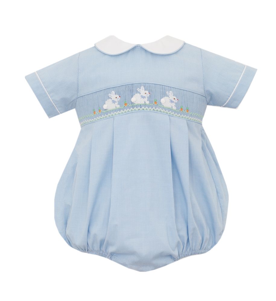 PB Bunny Blue Gingham Bubble