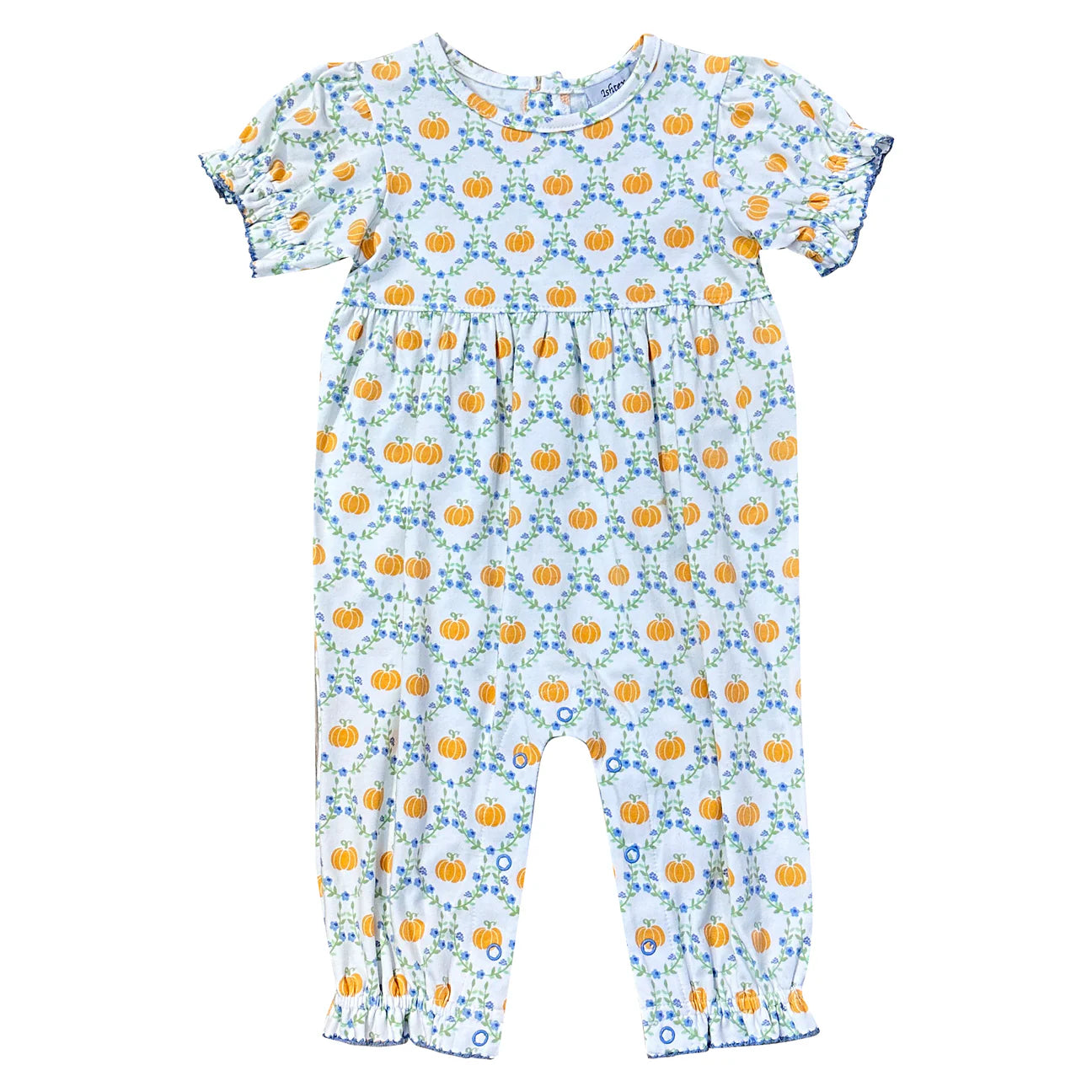 Ishtex Pumpkin Girls Romper