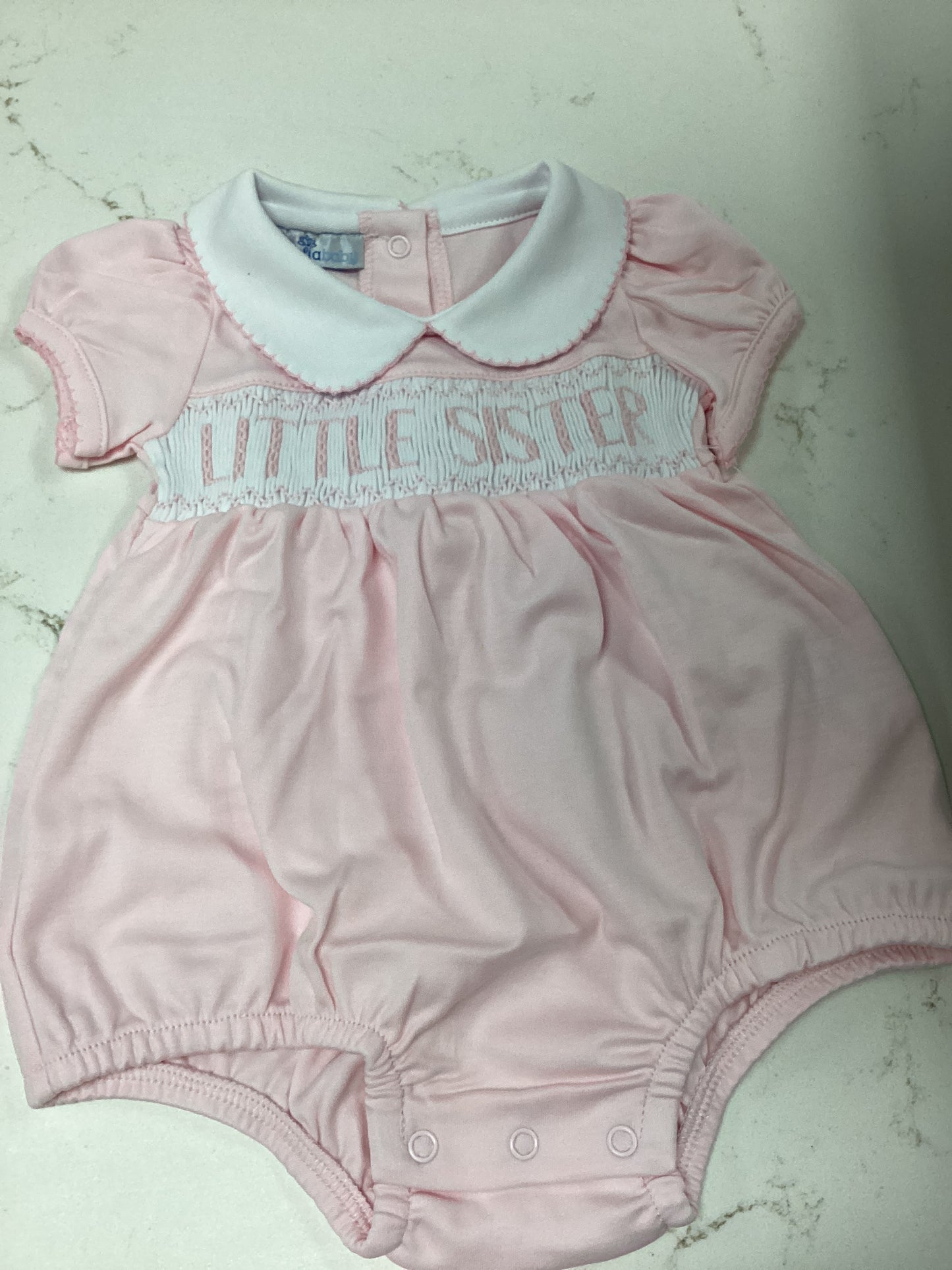 Little Sister Smocked Bubble