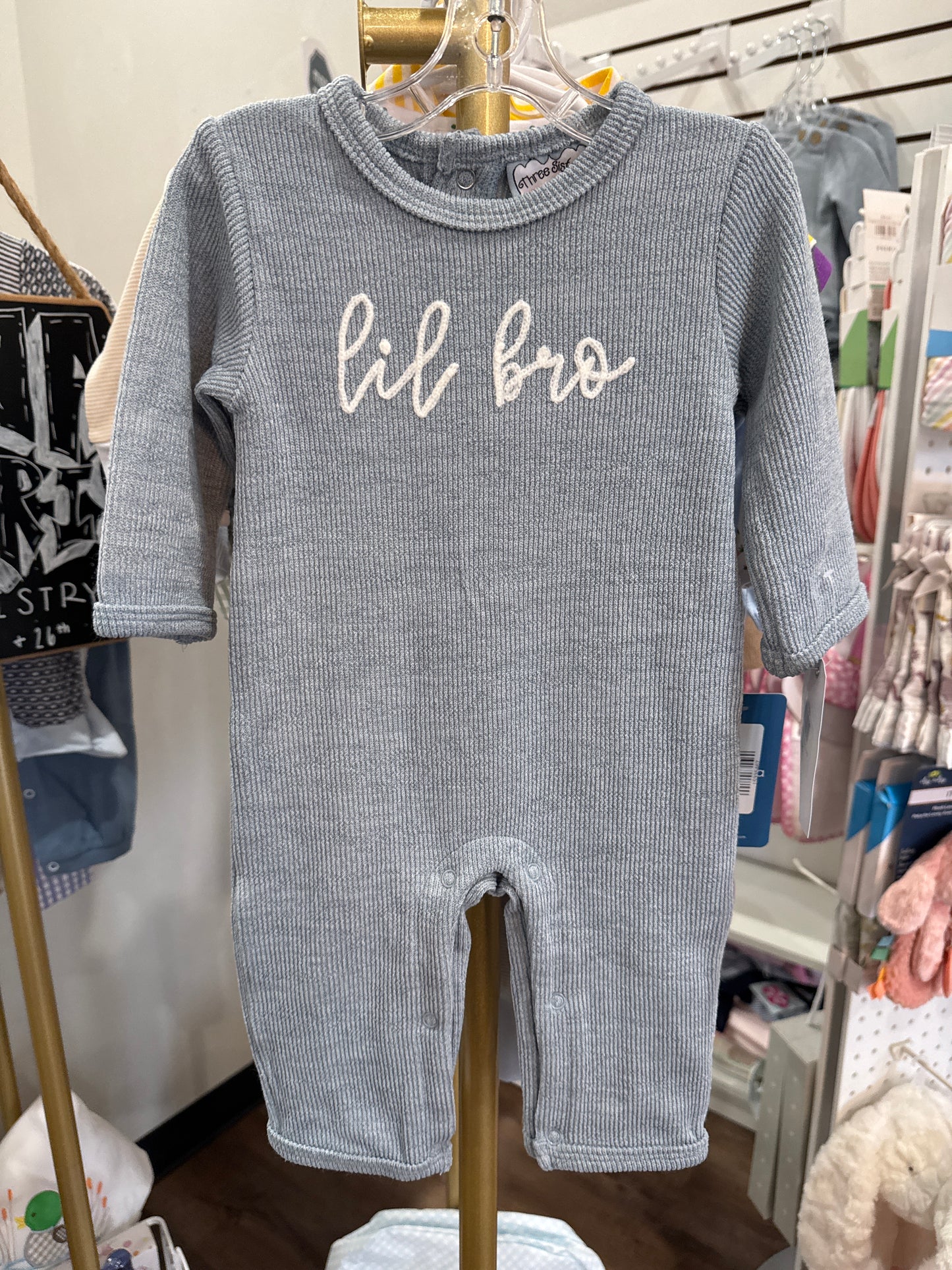 Lil Bro Boys Romper