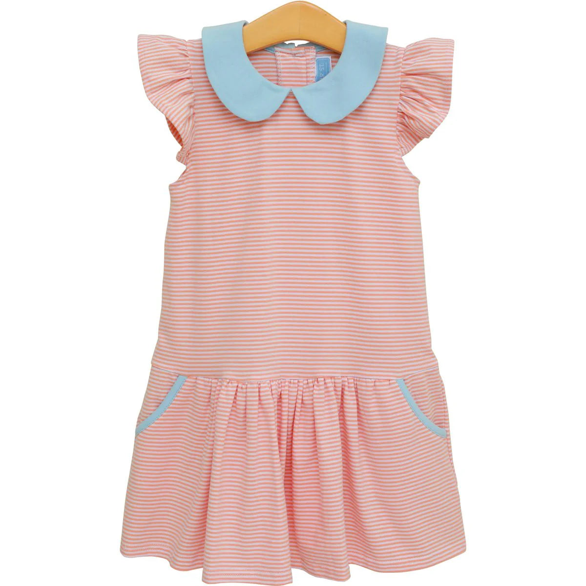 TS Coral/LBlue Dress