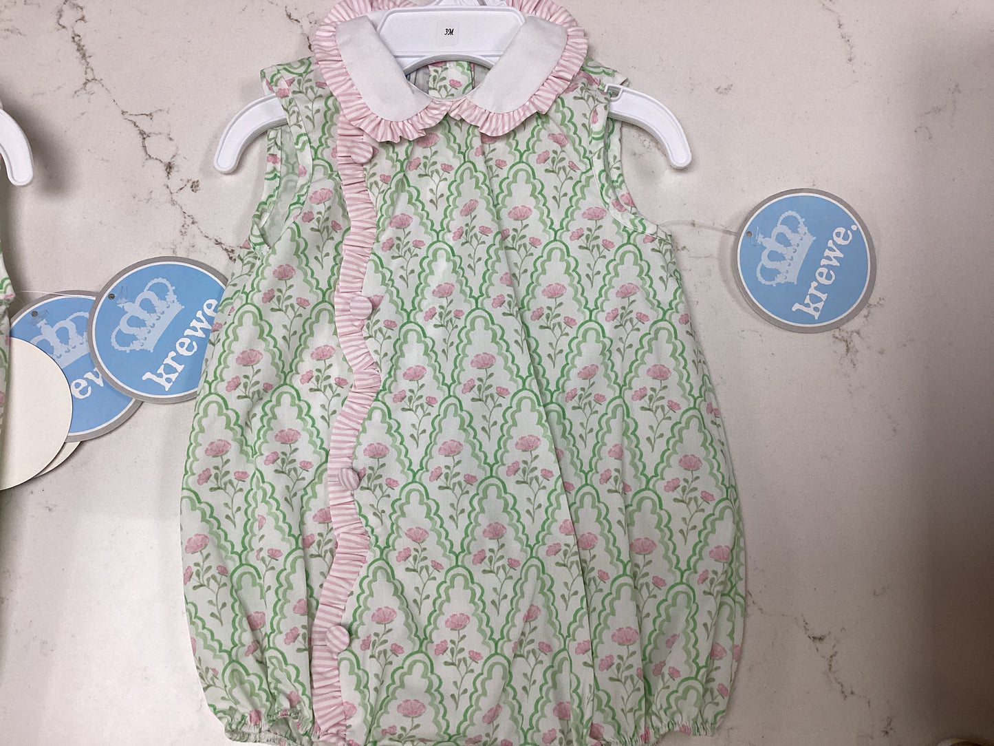 Krewe Girls Floral Scallop Bubble