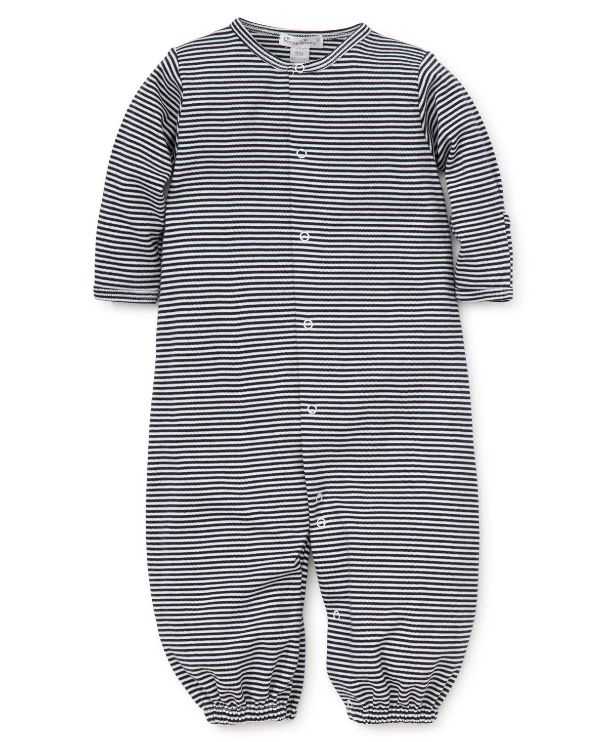 Navy Stripe Conv. gown