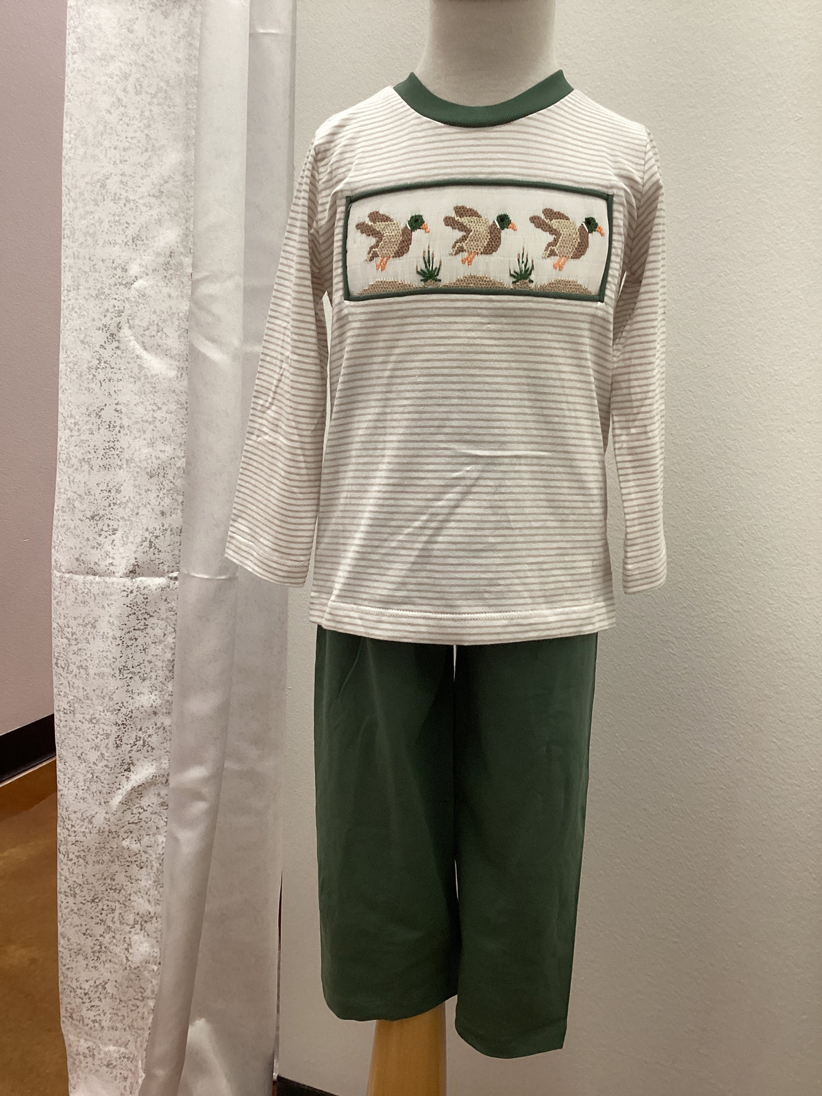 BS Smocked Duck Pant Set