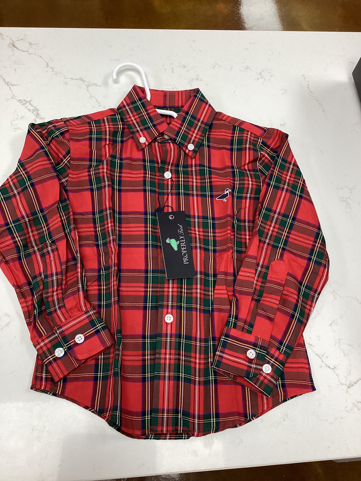 PT Boys Seasonal Yuletide Button Up