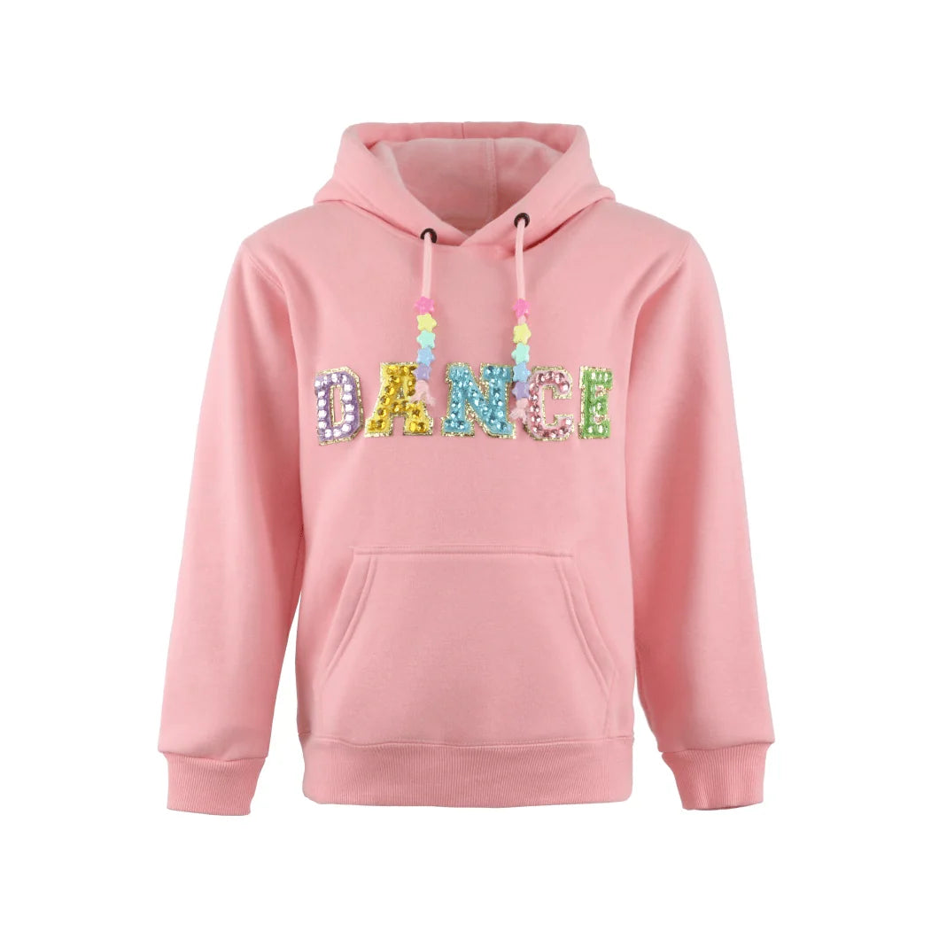 DANCE patch rhineston sweatshirt LolaBoy