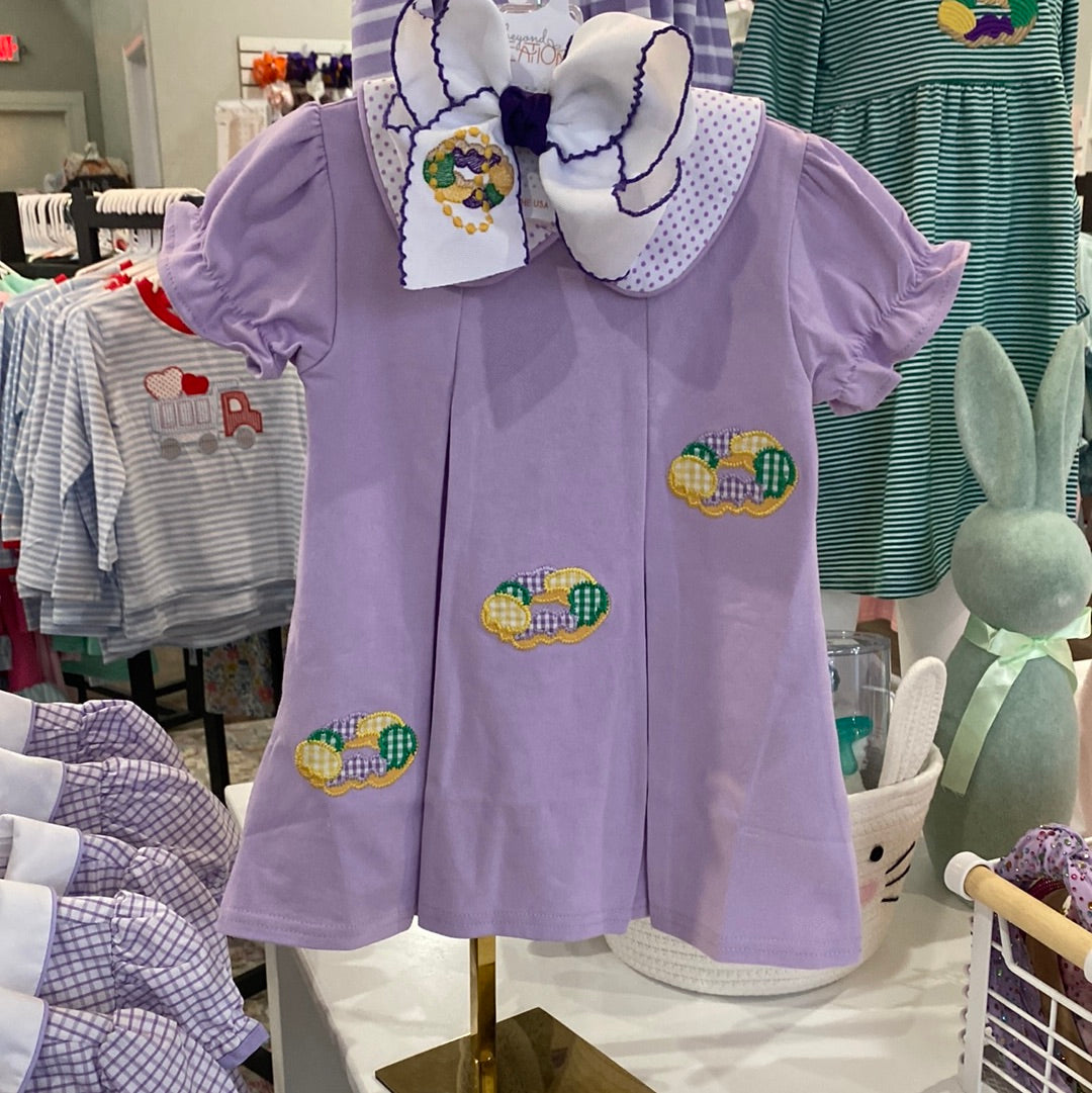 King Cake Trio Dress