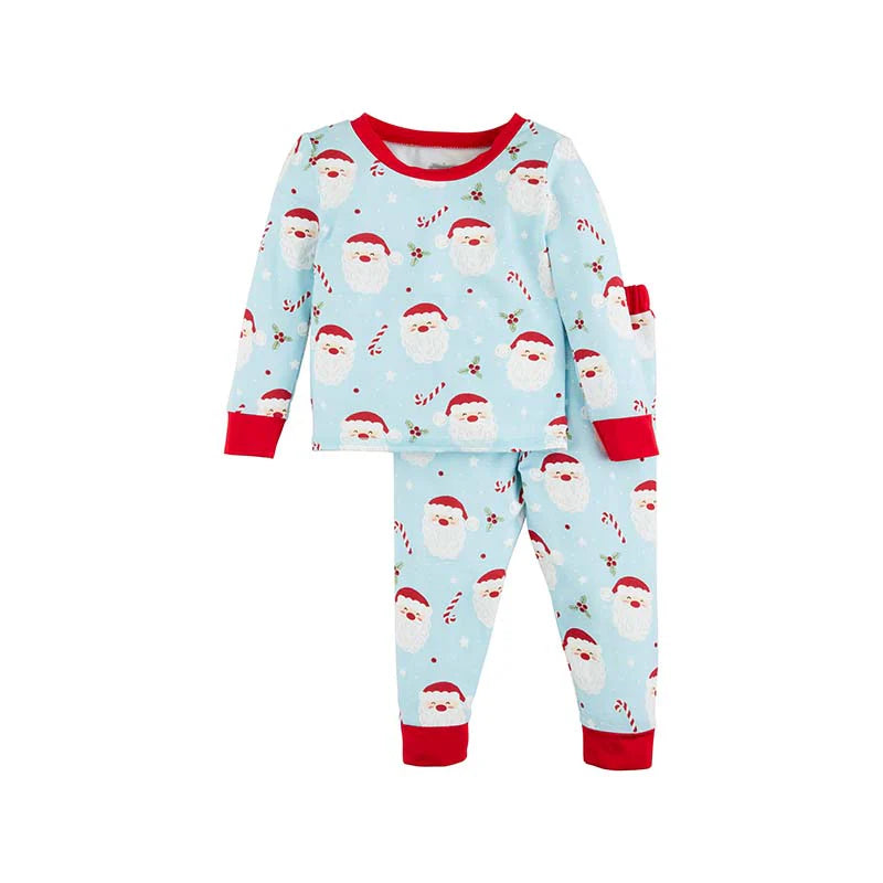 Blue Santa Glow Pjs