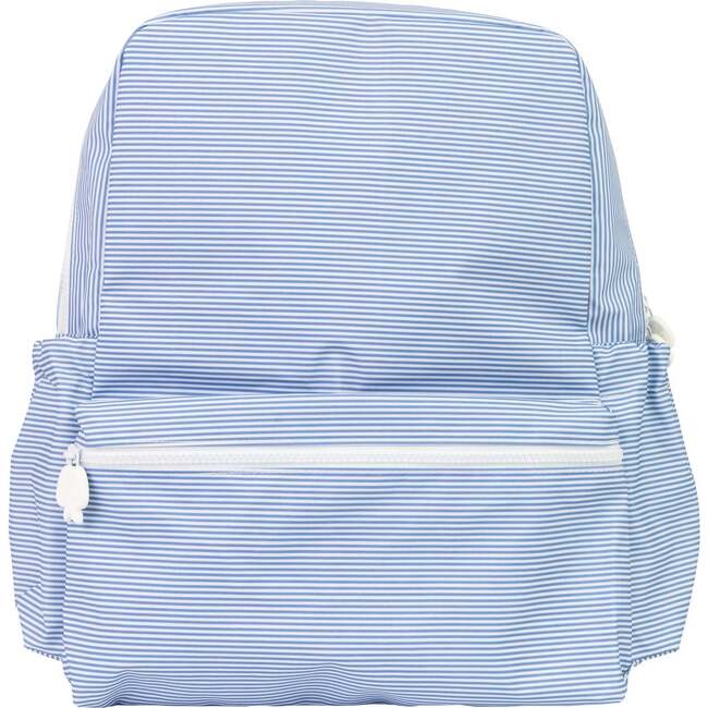Large Blue Stripe Backpack Navy