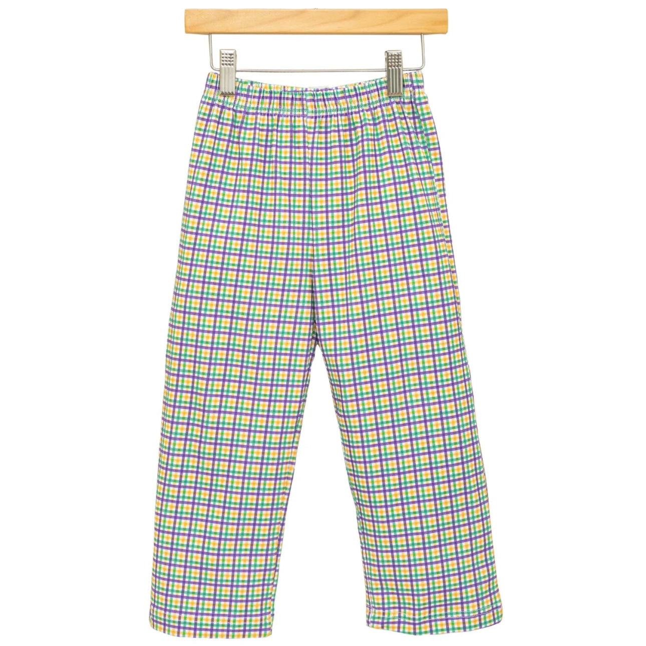 Mardi Gras Plaid Pants