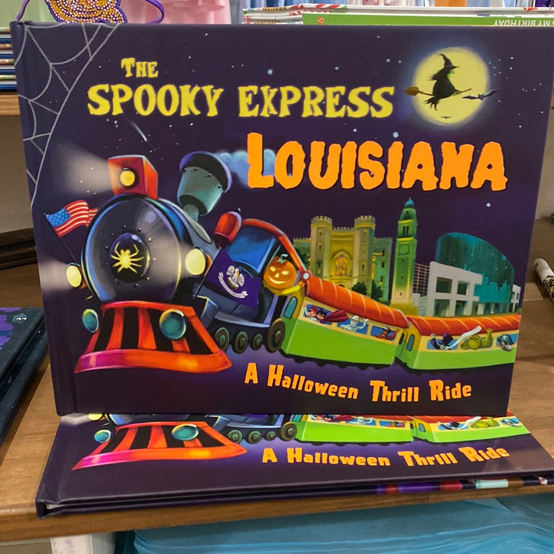 The Spooky Express Louisiana Book
