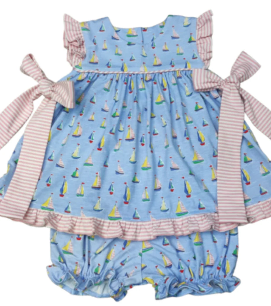 Regatta Tie Bloomer Set- MJ