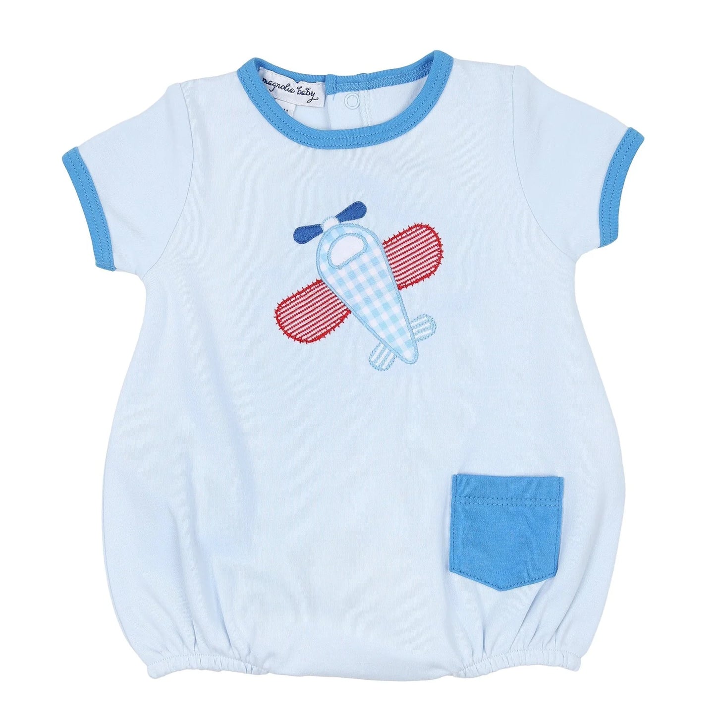 Airplane MB Baby Blue Bubble