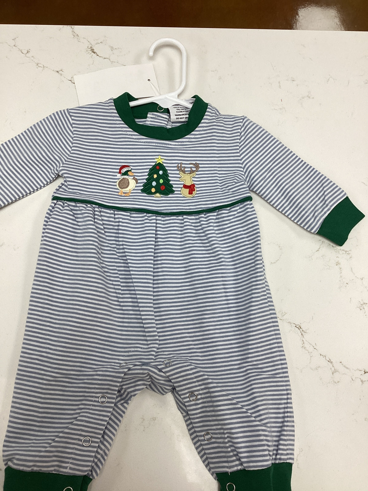 JB Christmas Duck and Deer Onesie