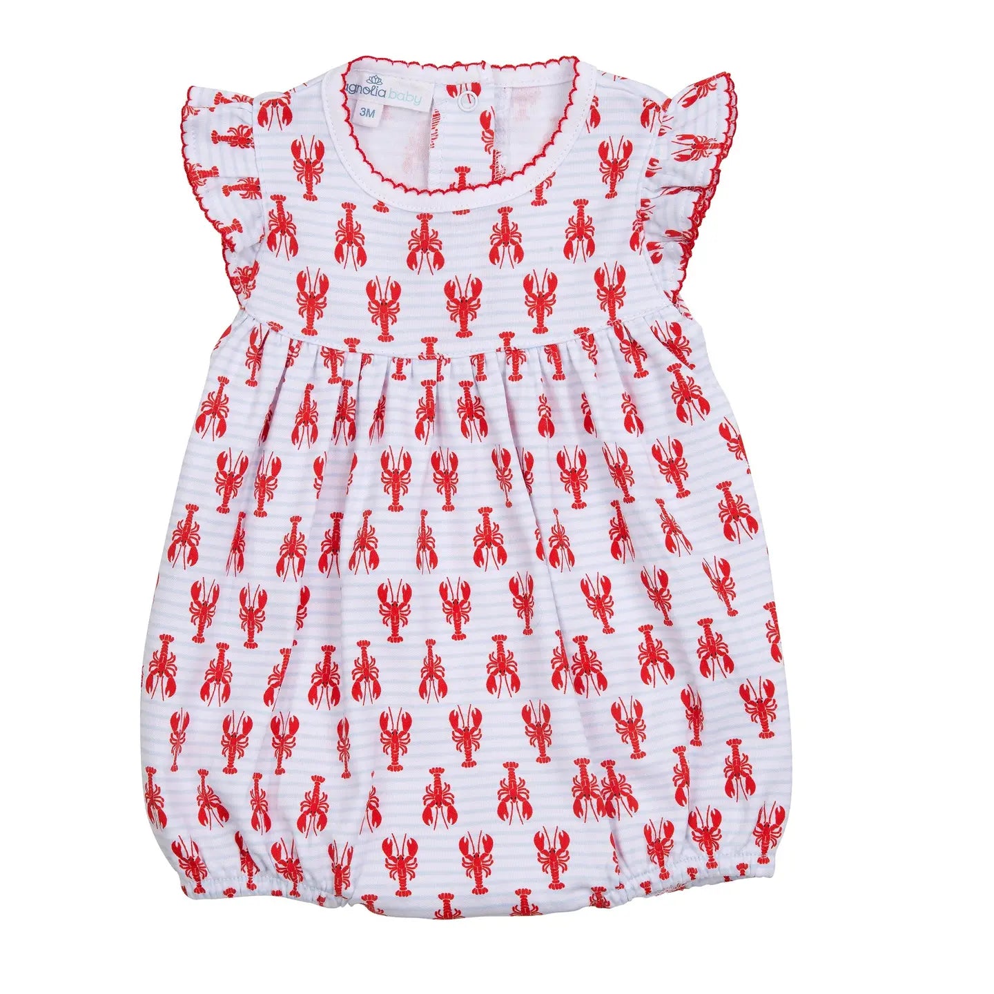 Lil Snappers Print Flutter Bubble