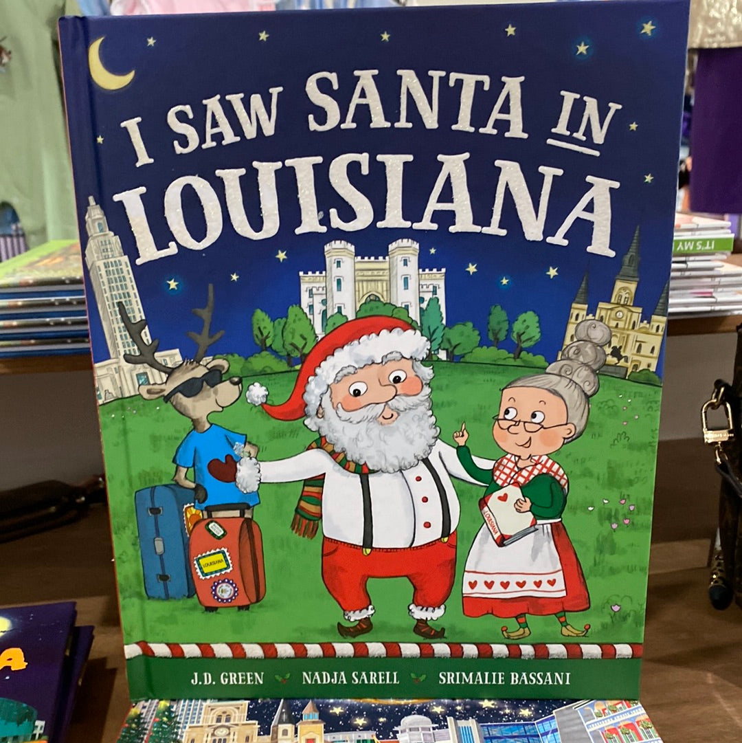 I Saw Santa In Louisiana Book