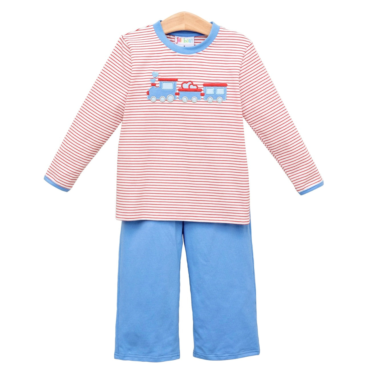 All Aboard Heart Train Pant Set