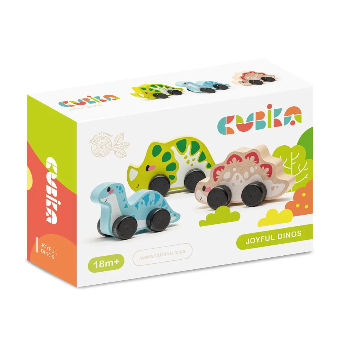 Wooden Dinos Set