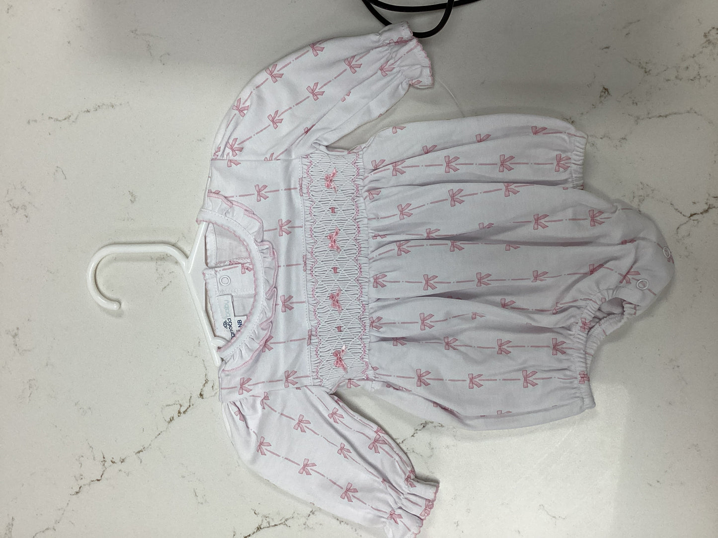 MB Long Sleeve Bow Bubble
