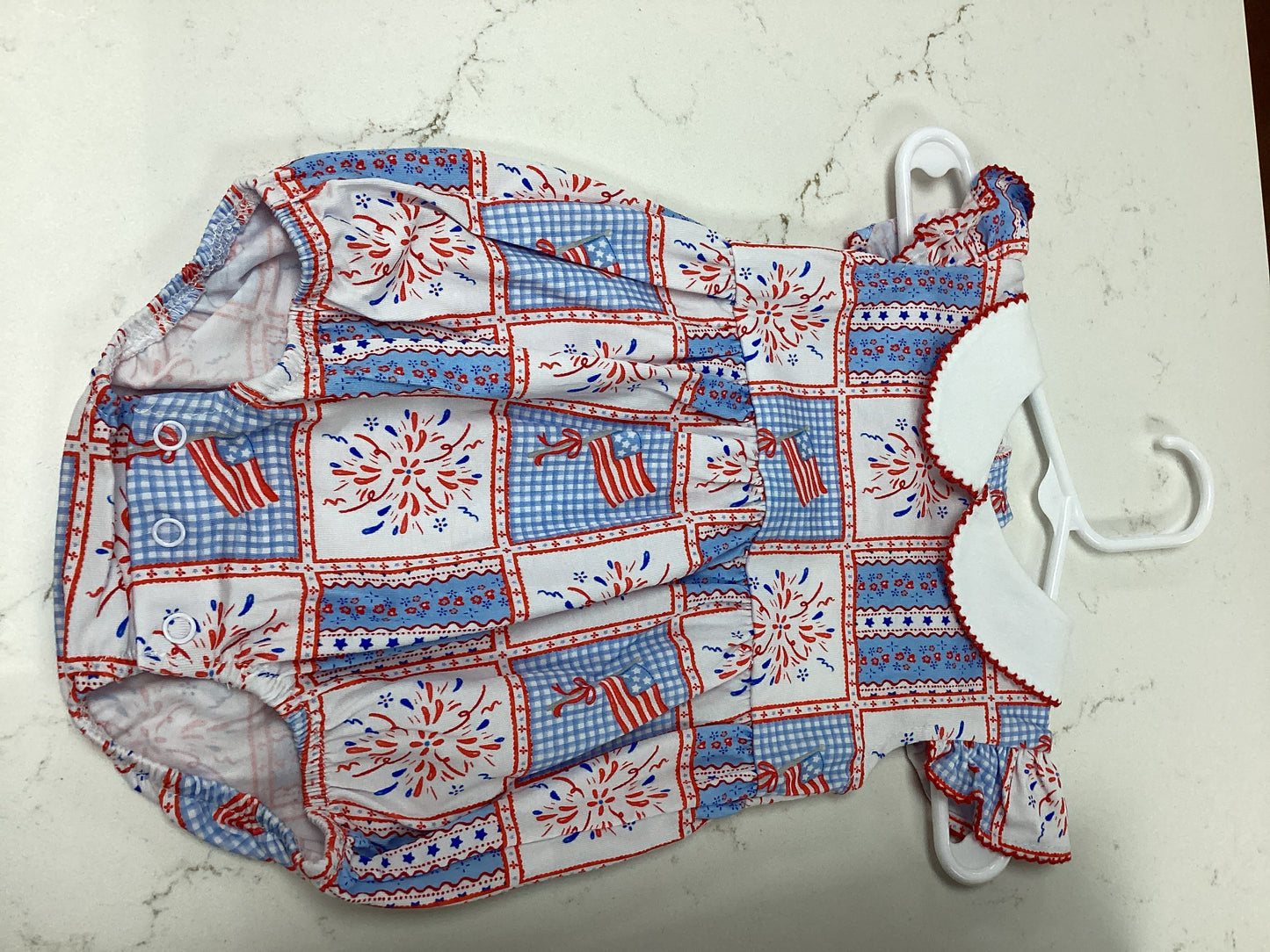 CR Patriotic Patchwork Bubble
