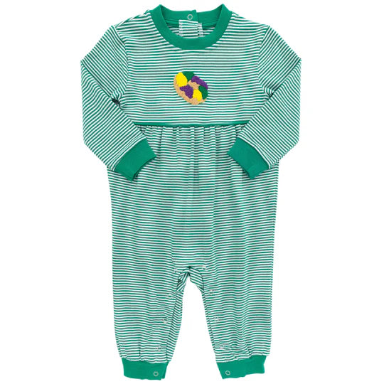 Itsy bitsy king cake romper