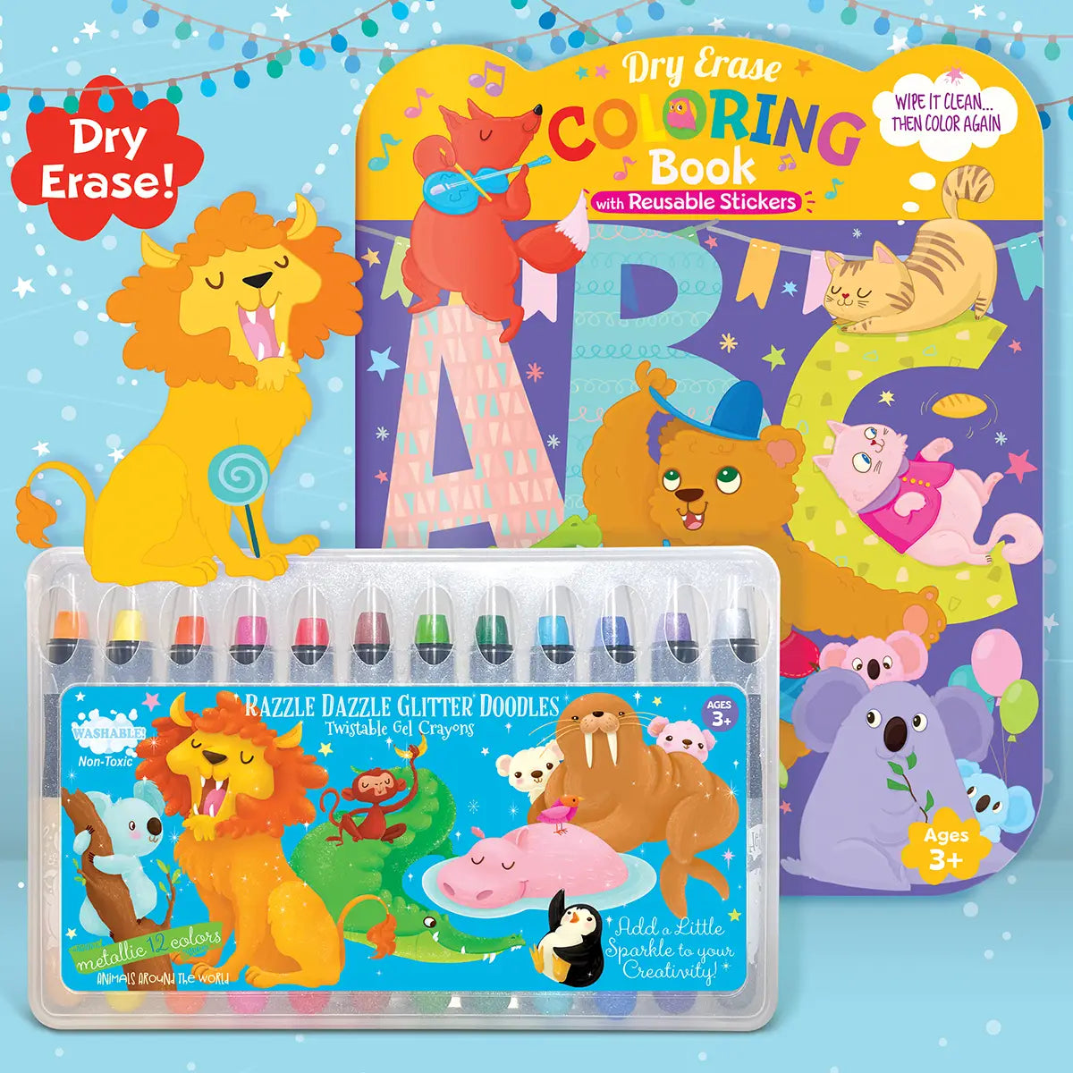 Dry Erase Animal ABC set