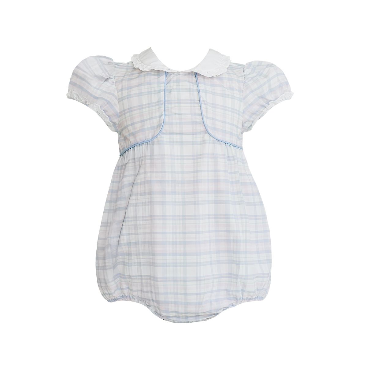 KK Emily Spring plaid bubble