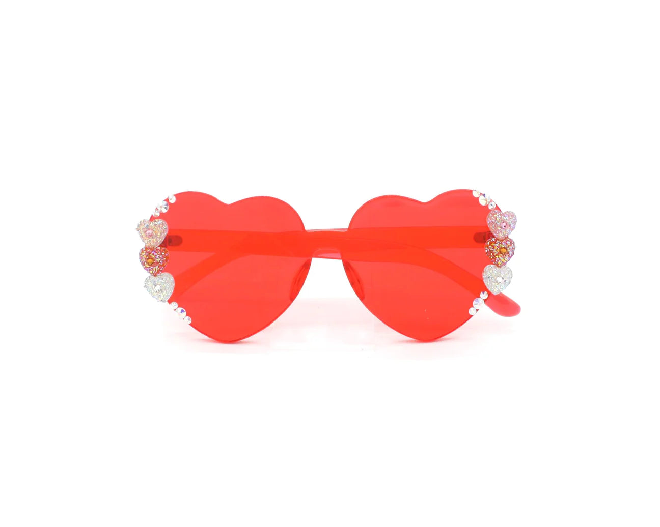 Heart shaped heart sunglasses