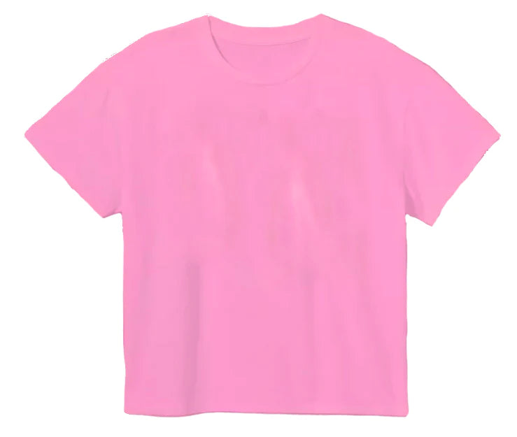 Hot Pink Boxy Tee